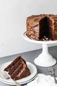 This rich chocolate cake recipe is dairy free and soy free, which makes it perfect for kids' parties where there are likely to be multiple allergies present. Amazing Paleo Chocolate Cake Gluten Free Dairy Free Downshiftology