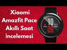 Xiaomi Amazfit Pace Incelemesi Tasarim Bu Akilli Saat Xiaomi Firmasinin Aslinda Kendi Urettigi Bir Saat Degil Huami Firmasiy Smartwatch Teknoloji Adlar