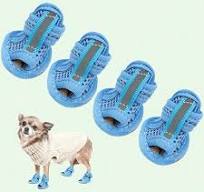 Breathable Dog Sandals for Hot Pavement, Mesh Puppy Shoes with Anti-Slip  Sole
