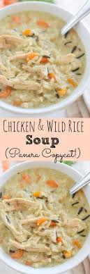 Chicken And Wild Rice Soup Panera Copycat Fake Ginger Homemade Soup Recipe Recipes Soup Recipes