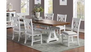 Shop by set includes for chairs, dining table, breakfast nook & more to find exactly what you need. Angie White Formal Dining Table Set