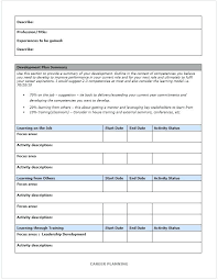 career growth plan template – custosathletics.co