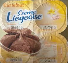 Creme Liegoise Saveur Vanille Carrefour Points Ww