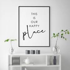 This Is Our Happy Place Print Love Couple Bedroom Decor Love Etsy Family Room Wall Decor Bedroom Decor For Couples Couple Bedroom