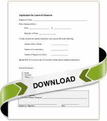 Here you will find different types of leave application samples. Employee Leave Of Absence Application
