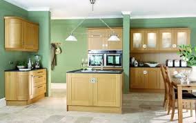 Our exciting kitchen makeover before and after green kitchen. Kitchen Colors With Oak Cabinets Kitchen Appliance Reviews Green Kitchen Walls Oak Kitchen Kitchen Interior