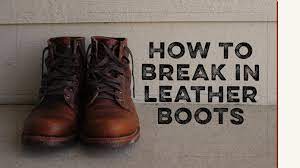 How To Break In A Pair Of Leather Boots The Art Of Manliness