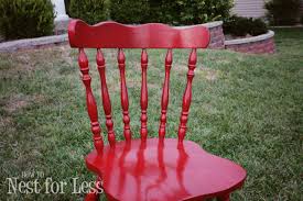 Seeing Red Quick Change To An Everyday Chair How To Nest For Less
