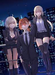 Shinjuku Party Saber Fate Anime Series Fate Fate Stay Night