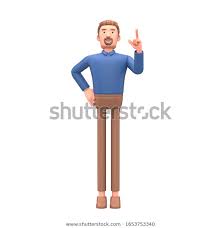 Cartoon Business Man Thinking New Idea Stock Illustration 1653753340 Business Man Man Cartoon