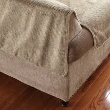 You should place felt pads under any chairs, couches, and coffee tables, essentially anything that has the potential to move across the laminate, whether intentionally or purposefully. Grip Tight Dog Sofa Cover Furniture Protector Orvis