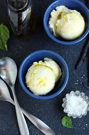 Vanilla Bean Olive Oil Ice Cream Completely Delicious Recipe Olive Oil Ice Cream Ice Cream Yummy Ice Cream