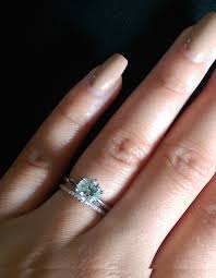 Help Chosing My Solitaire Plain Or Paved Diamond Band Weddingbee Diamond Wedding Bands Thin Engagement Rings Thin Wedding Bands