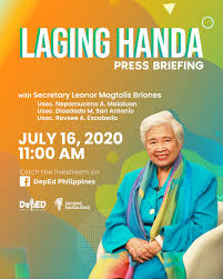 This photo shows deped secretary leonor briones. Sec Leonor Briones Secliling Twitter