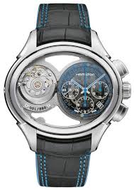 Hamilton Jazzmaster Face2face Limited Edition Bezel Fixed Bracelet Strap Aligator Brand Hamilton Case Material Steel Case Widt Tourbillon Watch Skeleton Watches Black Leather Watch