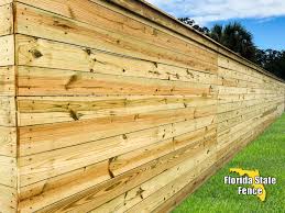 The timeless character of wooden fencing. Wood Fence Contractor In Tampa Fl Florida State Fence
