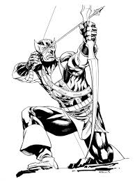 Clint barton or hawkeye here is one of the coloring pages of hawkeye in action. Pin On Robert Atkins