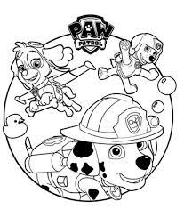 Desenho Patrulha Canina Para Colorir Imprimir Ryder tem dez anos de idade e é dono dos seis filhotes de cachorro. desenho patrulha canina para colorir