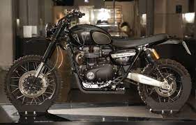 No Time To Die Bond Triumph Scrambler 1200 Triumph Scrambler Bicycle Painting Triumph Bikes