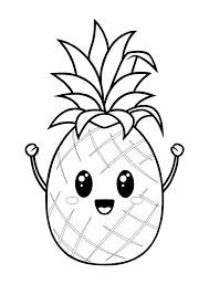 Cute fruit seamless pattern repeating vector. Pin On Kawaii Coloring Pages