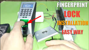 It has interface for third party electric lock and exit button. Zkteco F18 Time Attendance Acces Control Fingerprint Lock Full Installation Complete Connection Urdu By Aj Engineering