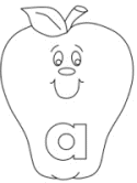 Asparagus and iceberg lettuce are actually plants, so these make interesting alphabet coloring pages about plants. Alphabet Coloring Pages