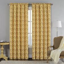Maybe you would like to learn more about one of these? Single 1 Jacquard Window Curtain Panel Gold Metallic Floral Design 7357359153004 Ebay