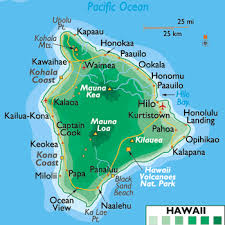 Big Island Hawaii Map Big Island Hawaii Big Island Island Map