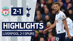 Liverpool vs manchester city, premier league: Highlights Liverpool 2 1 Spurs Youtube