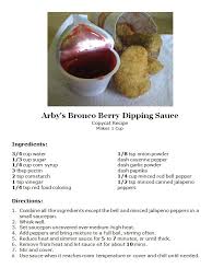 Arby S Bronco Berry Dipping Sauce Copycat Recipe Makes 1 Cup Spicy Recipes Copycat Recipes Berry Sauce