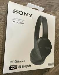 I used them every day, mostly to listen. Sony Wh Ch500 Wireless On Ear Headphones Black For Sale Online Ebay