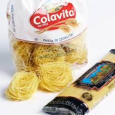 The very large varieties come in eight per pack, the smaller ones in 12 per pack. Angel Hair Pasta Ingredient Finecooking