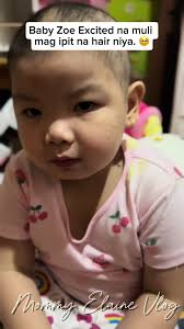 Baby Zoe Excited sa Pag-ipit ng Buhok