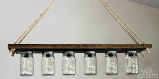 40 linen vanity light cover for a 6 bulb bath light fixture. Remodelaholic Upcycle A Vanity Light Strip To A Hanging Pendant Light