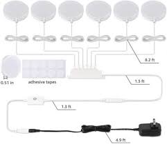 They can be installed in a number of different configurations to meet your lighting needs. Kitchen Under Counter Led Puck Lights Warm White 3000k 1020lm Le