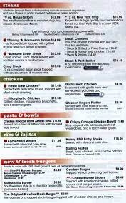 And will have chef chi chan's regular menu with such highlights as 24 ounce porterhouse for. Applebee S Printable Menu With Prices Printable Menu Applebee S Menu Menu