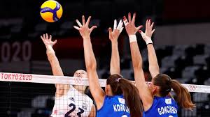 Russia was also under sanctions for the 2018 pyeongchang olympics, where athletes were considered olympic athletes from russia. Olympics Volleyball U S Crushed By Roc After Losing Thompson To Injury Sports Grind Entertainment