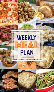 What S For Dinner Weekly Meal Plan With A Quick And Easy Recipe For Every Night Of The Week Easy Meals Meal Planning Menus Week Meal Plan