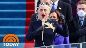 Lady gaga's inauguration 2021 outfit was 100% extra, from skirt to brooch. Watch Lady Gaga Perform The National Anthem At Biden S Inauguration Today Youtube