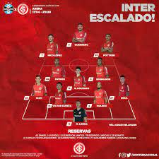 Onde assistir inter x olimpia: Confira A Escalacao Do Internacional Para O Classico 420 Torcedores Noticias Sobre Futebol Games E Outros Esportes