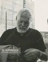 01/01/1960. Ernest Hemingway during one of his stays in Spain. - SuperStock