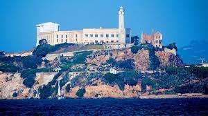 Alcatraz is a former federal prison located on an island in san fransisco bay. Alcatraz Prison California United States Britannica