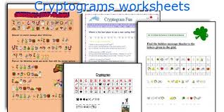 Printable cryptograms puzzles on this site are fun to solve and are absolutely free. Cryptograms Worksheets