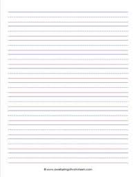 Printable lined paper for home and classroom, free from activity village. Worksheets By Subject A Wellspring Of Worksheets