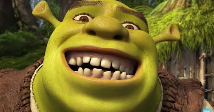 シュレックのピカピカの歯と彼 : r/Shrek