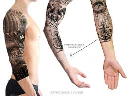 Luckily, they remain as some of the best large tattoo designs after several centuries. Design A Custom Tattoo Or Sleeve Design By Artbychase Fiverr