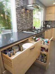 These Shown Are So Smart Especially Dishesdeep Drawer For Pot Storage Slide Out Drawers Kitc Contemporary Kitchen Remodel Contemporary Kitchen Kitchen Design