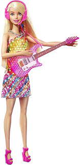Amazon Com Barbie Big City Big Dreams Singing Barbie Malibu Roberts Muneca 11 5 Pulgadas Rubia Con Musica Funcion De Iluminacion Microfono Y Accesorios Regalo Para Ninos De 3 A 7 Anos Juguetes Y Juegos