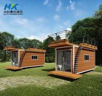 20FT Hc Modular Prefab Movable Turn Key Container House for Camping.