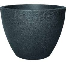 Verschönern sie jeden raum sowie ihren garten oder ihre terrasse mit diesem modernen accessoire. Pflanztopf Geli Stone Kunststoff O 60 H 45 Cm Anthrazit Bei Hornbach Kaufen